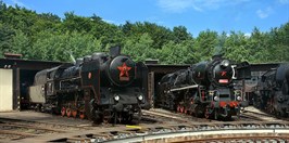 Czech Railways Museum in Lužná