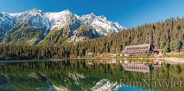 Poprad mountain lake